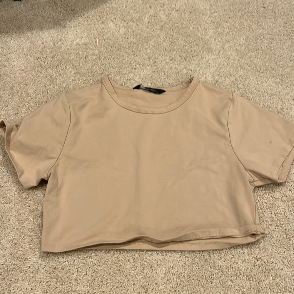 glassons crop shirt